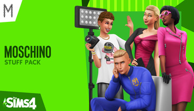 Los Sims 4 Moschino Pack de Accesorios