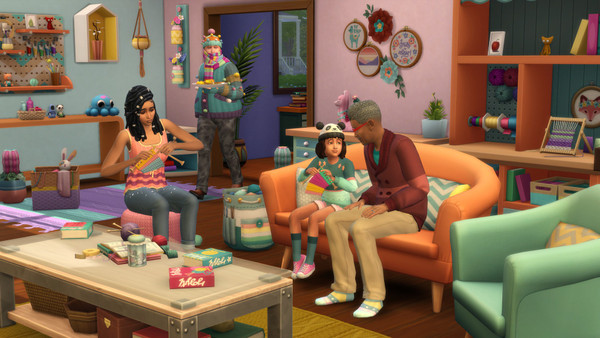 Les Sims 4 Kit d’Objets Tricot de pro screenshot 1
